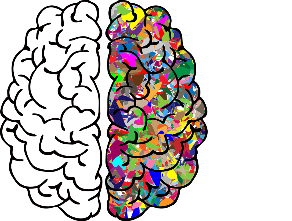 Zusammenarbeit zwischen menschlichem Gehirn und KI